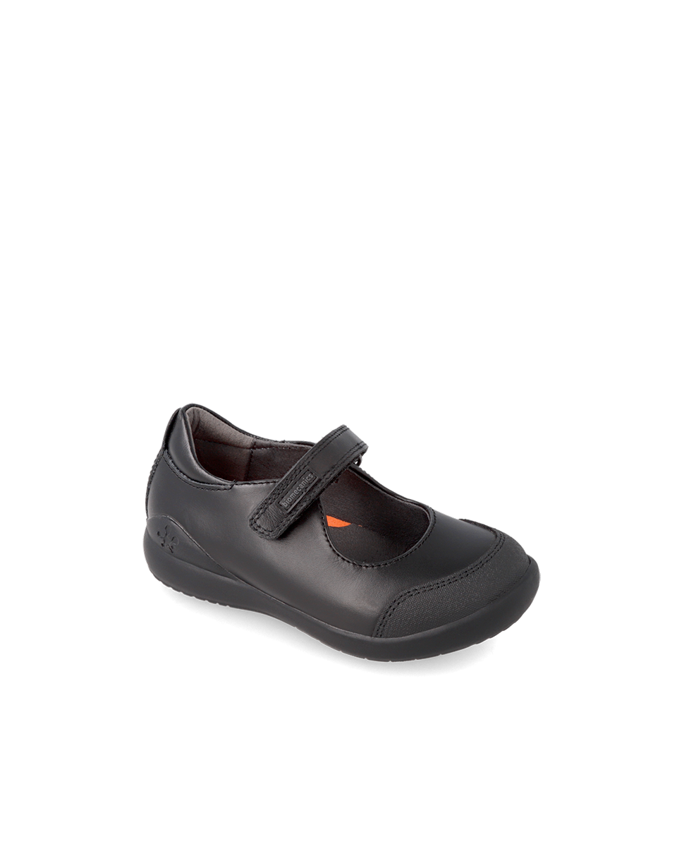 Mary Jane Ballerine - Cuir matte