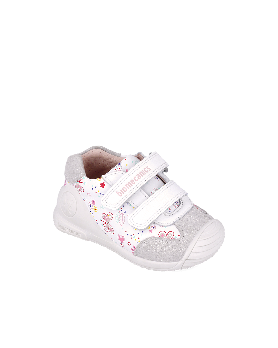Biogateo Casual - Blanc fleuri