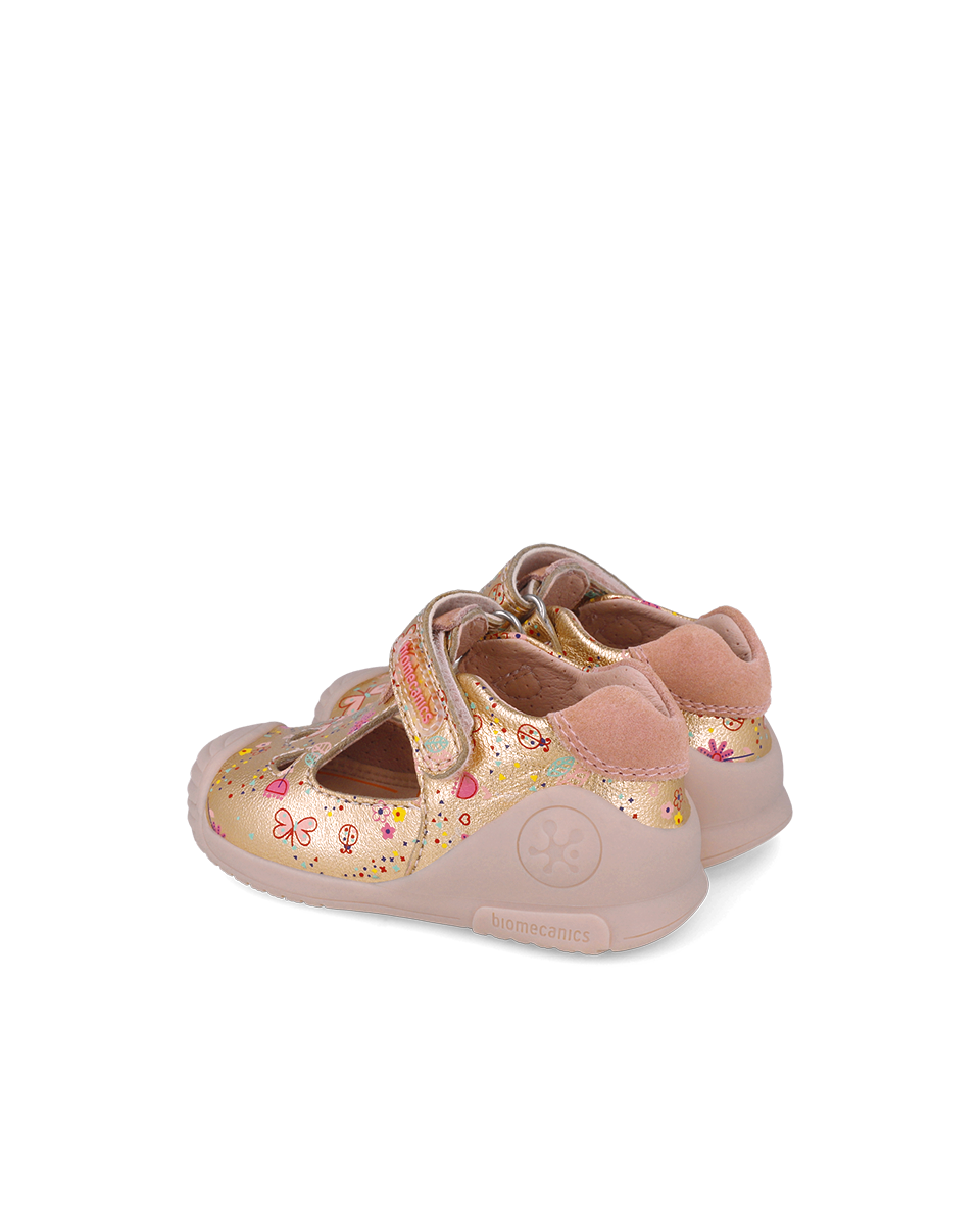 Sandales Cuir - Doré