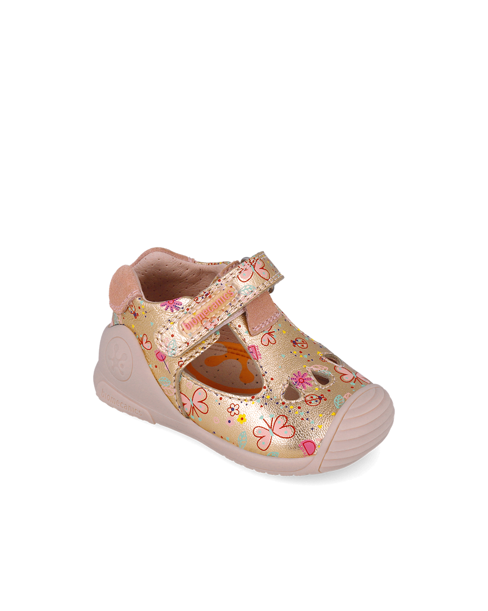 Sandales Cuir - Doré