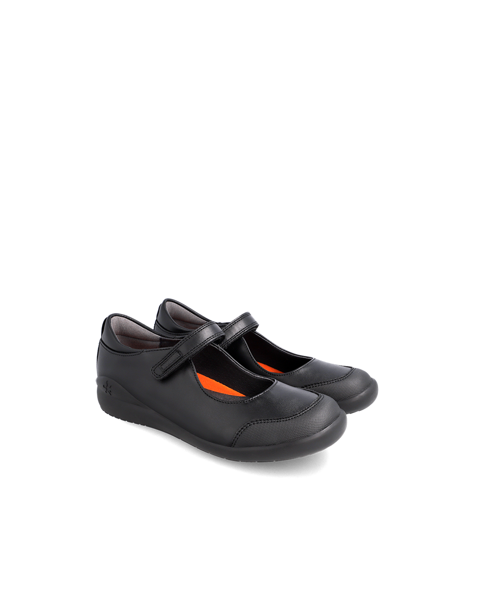 Mary Jane Ballerine - Cuir matte