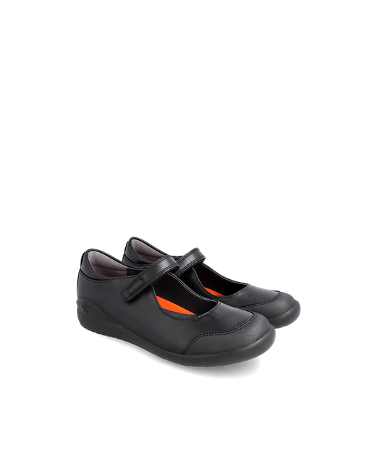 Mary Jane Ballerine - Cuir matte