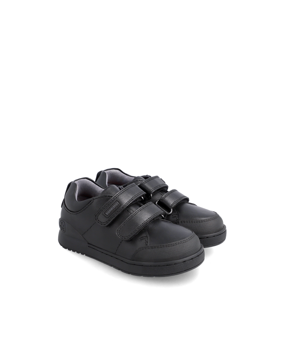 Basket Classique - cuir noir