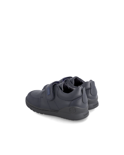 Baskets Classique - cuir bleu marine
