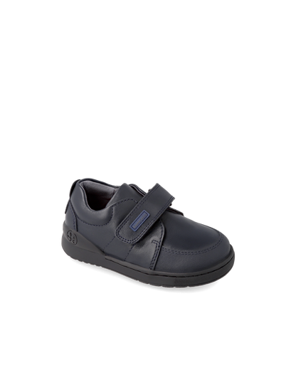Baskets Classique - cuir bleu marine