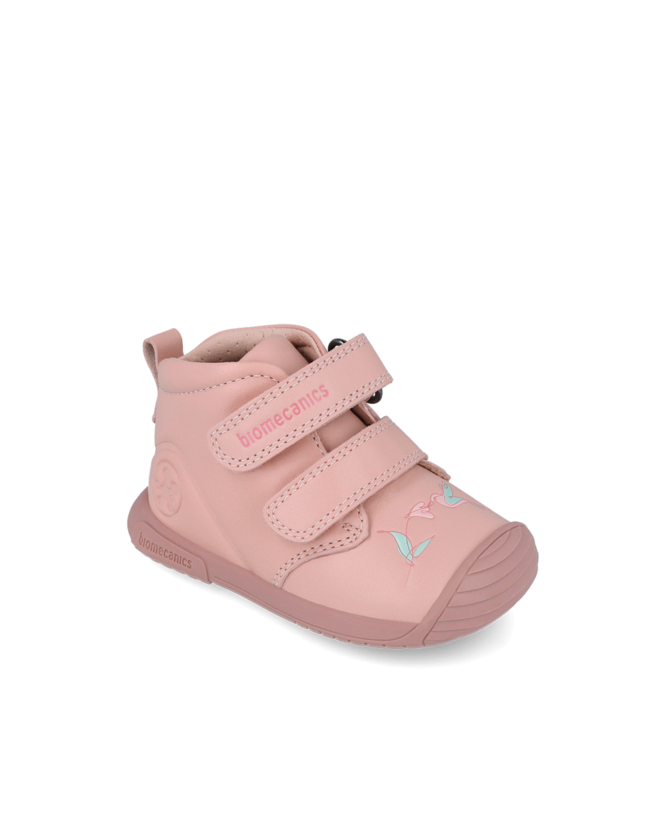 Biogateo Chaussons oiseau rose