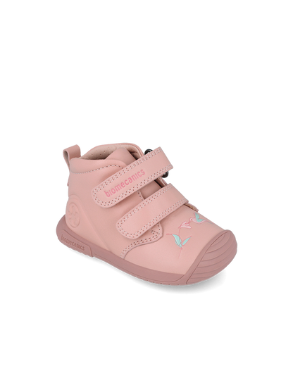 Biogateo Chaussons oiseau rose