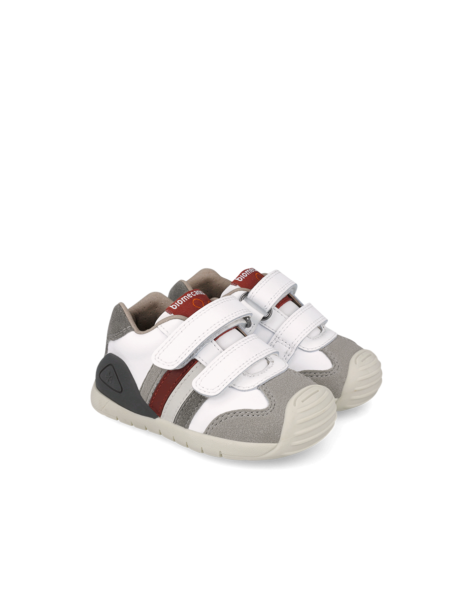 Baskets Biogateo Casual Bandes Blanches
