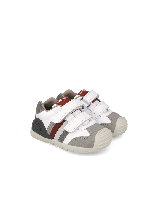 Baskets Biogateo Casual Bandes Blanches