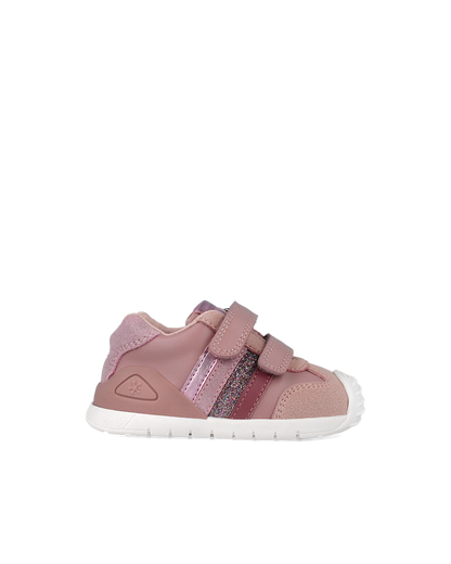 Baskets Biogateo Urban Rose Paillettes