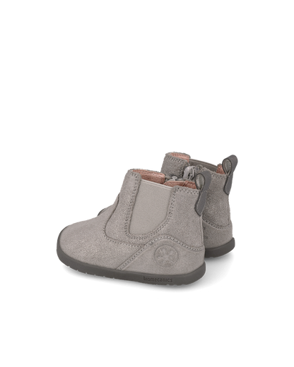 Chaussons larges Biogateo argentés