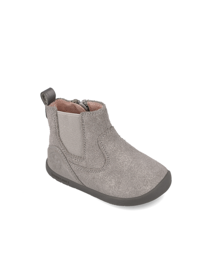 Chaussons larges Biogateo argentés