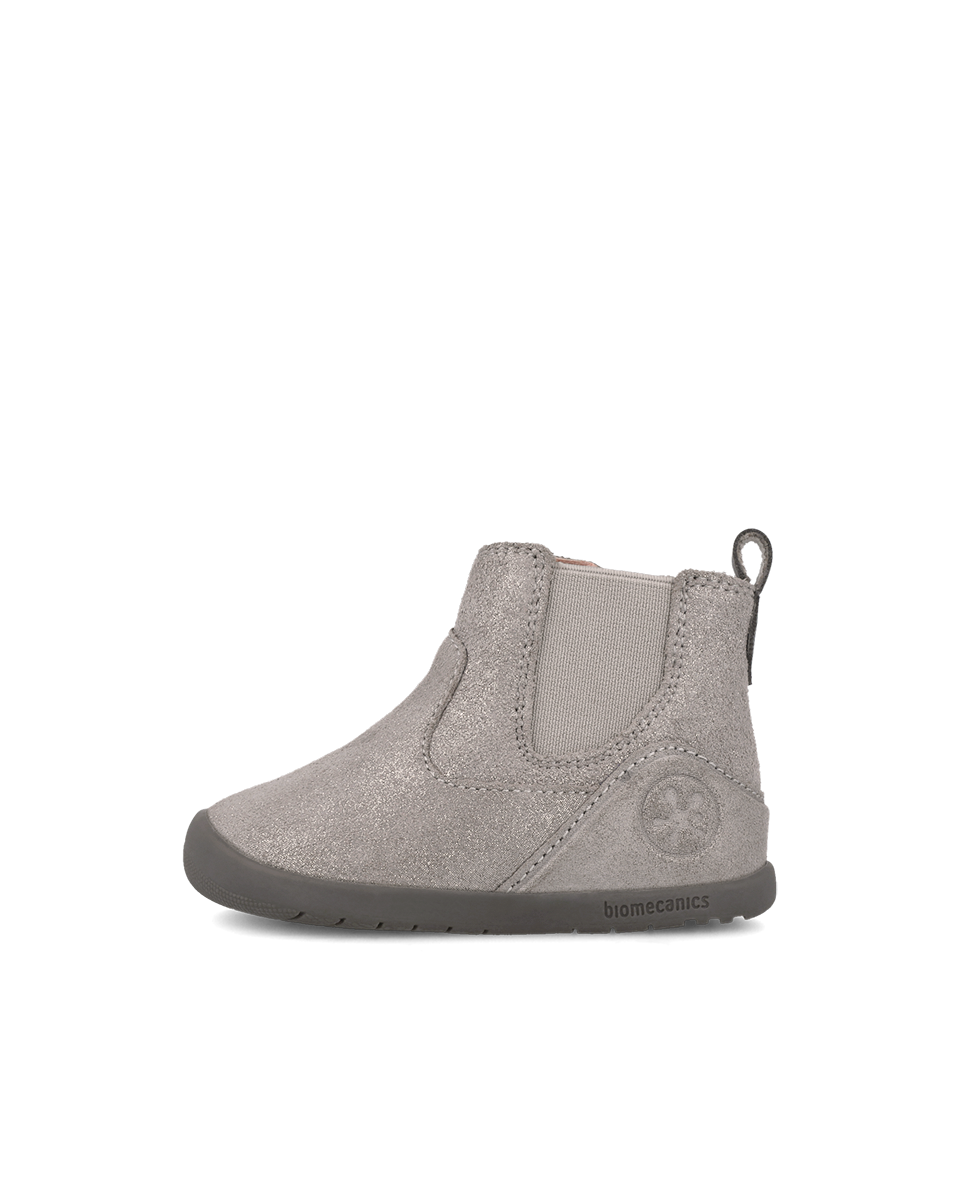 Chaussons larges Biogateo argentés