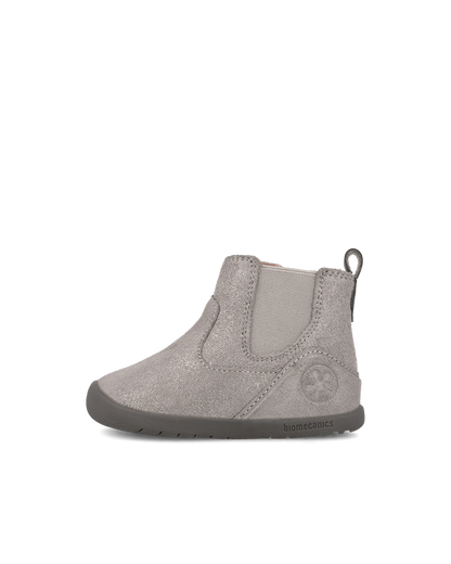 Chaussons larges Biogateo argentés
