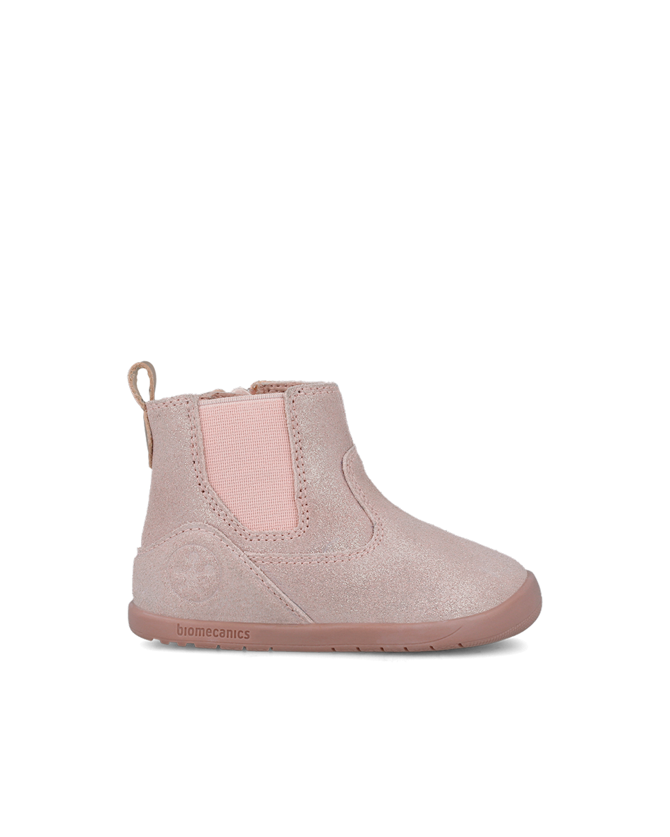 Biogateo Wide Booties Pink Sparkly