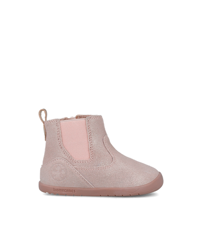 Biogateo Wide Booties Pink Sparkly