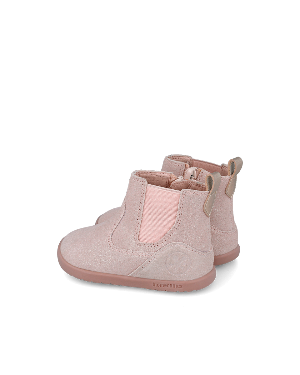 Biogateo Wide Booties Pink Sparkly