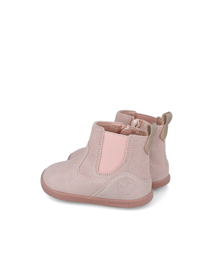 Biogateo Wide Booties Pink Sparkly