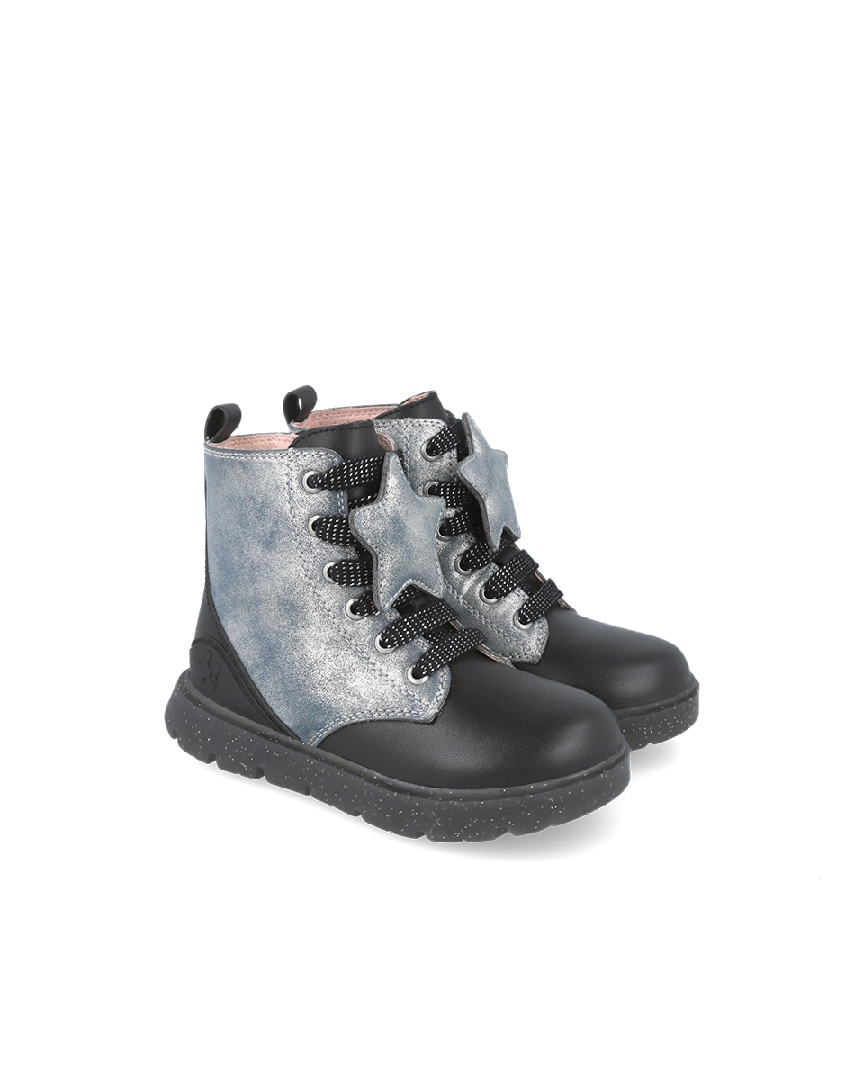 Bioevolution Boots Rock n Roll Argenté