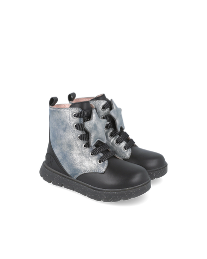 Bioevolution Boots Rock n Roll Argenté