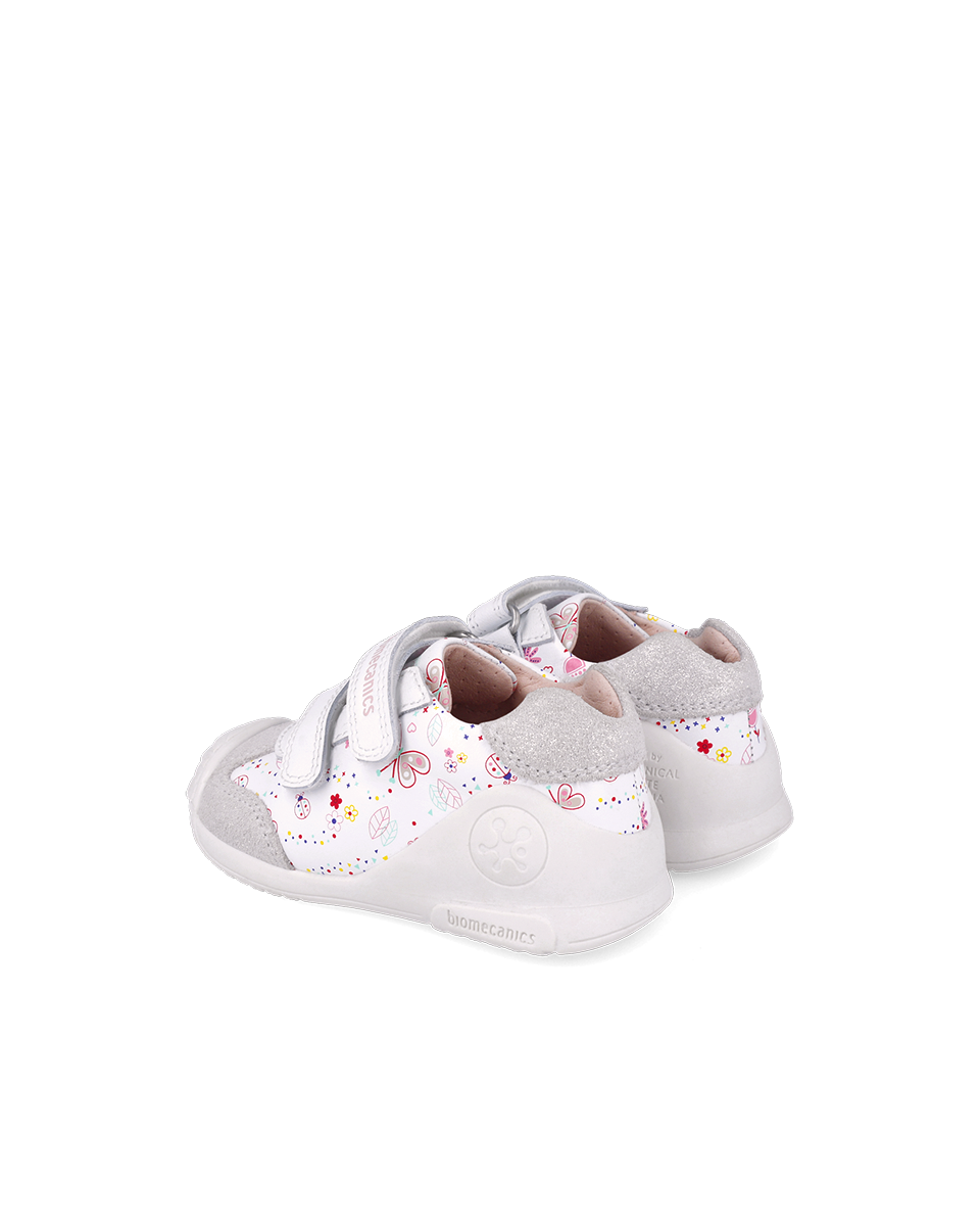 Biogateo Casual - Blanc fleuri