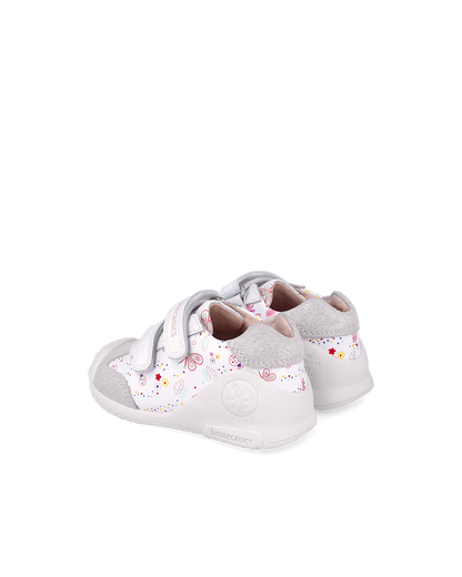 Biogateo Casual - Blanc fleuri