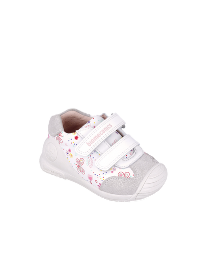 Biogateo Casual - Blanc fleuri