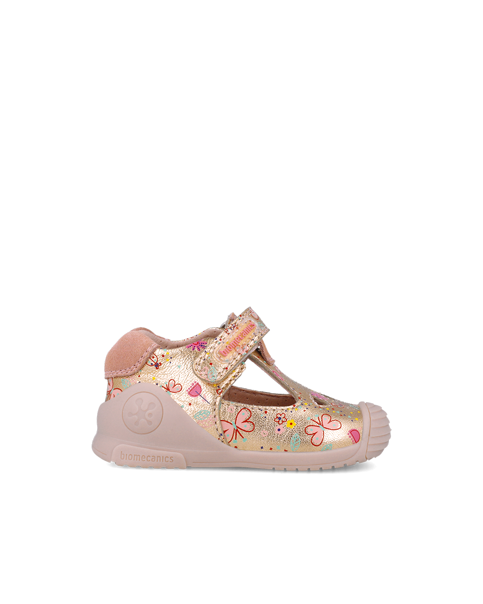 Sandales Cuir - Doré