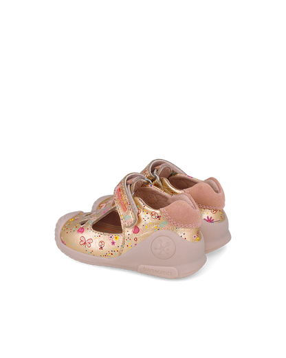 Sandales Cuir - Doré