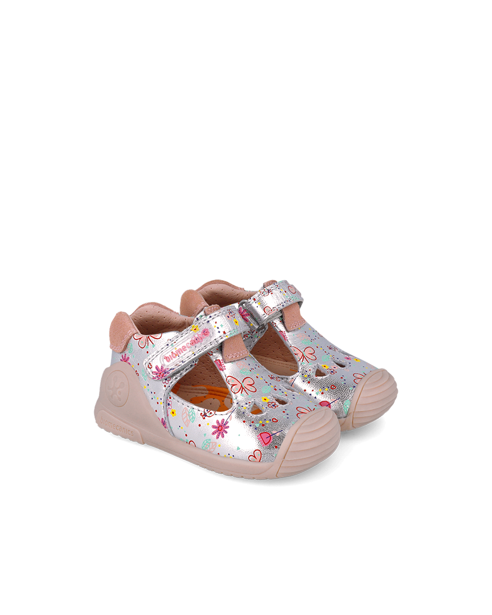 Sandales Cuir - Argent